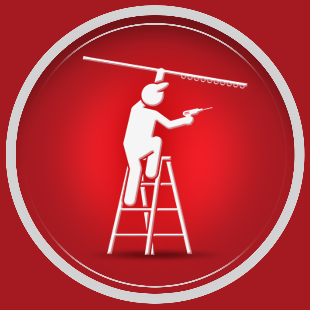 تجهیزات نصب و دوخت پرده