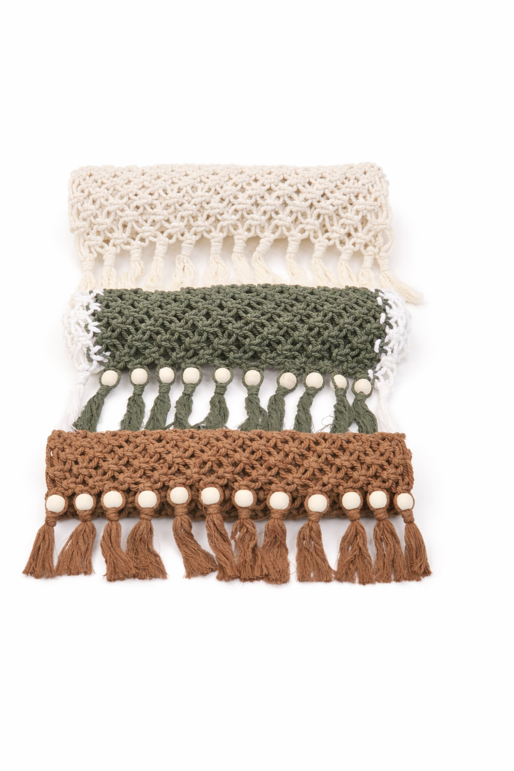 ست رانر و کوسن مکرومه