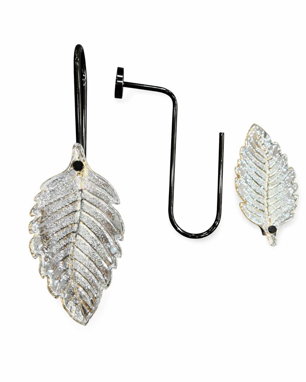 گل میخ عصایی کریستالی چناری پایه مشکی